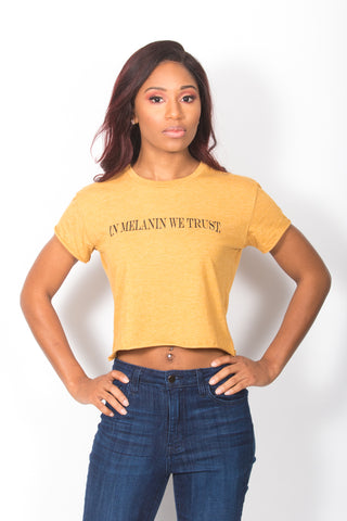 In Melanin We Trust.